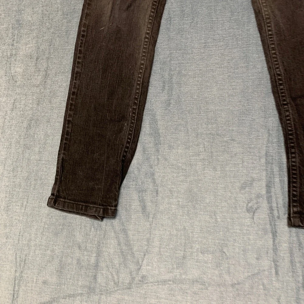 Vintage Levi's 511 Skinny Jeans Boys 25x25 Black Denim Cotton Stretch Slim Retro